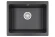 5551, ЧЁРНЫЙ, кухонная мойка, кварц 5551, ЧЁРНЫЙ, кухонная мойка, кварц