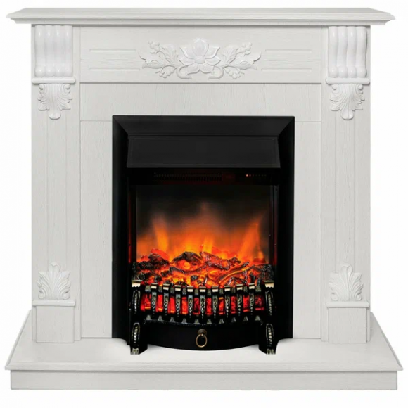 Электрокамин RealFlame Ottawa WT с Fobos Lux S BL