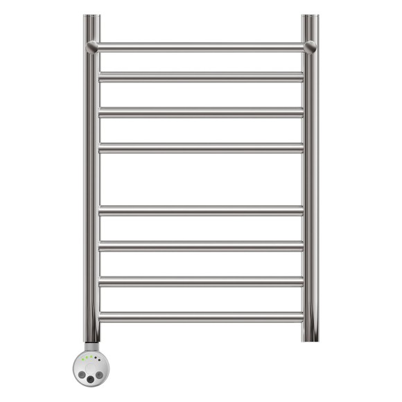 Полотенцесушитель электрический Point Аврора PN10146SPE П7 400x600 с полкой левый/правый, хром Полотенцесушитель электрический Point Аврора PN10146SPE П7 400x600 с полкой левый/правый, хром