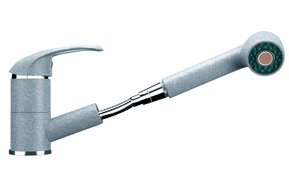 Смеситель Ulgran U-002-342, графит