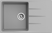 EWIGSTEIN Мойка GERD 60F 1-чаша+крыло 780*500мм серый металлик арт.EW- EWIGSTEIN Мойка GERD 60F 1-чаша+крыло 780*500мм серый металлик арт.EW-
