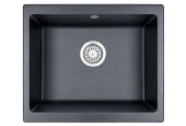 5551, ШВАРЦ (чёрный металлик), кухонная мойка, кварц 5551, ШВАРЦ (чёрный металлик), кухонная мойка, кварц