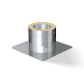 Потолочно-проходной узел термо (нерж.сталь 0,5 мм) Ф 200 Потолочно-проходной узел термо (нерж.сталь 0,5 мм) Ф 200