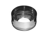 Ферум Заглушка с отверстием (нерж. сталь 0,5мм) Ф200х280