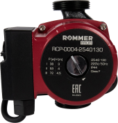 Циркуляционный насос Rommer Profi 25/40-130 Циркуляционный насос Rommer Profi 25/40-130