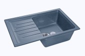 GRANFEST Мойка PRACTIK 760L  1-чаша+крыло 756*495мм графит арт.GF-