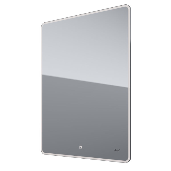 Зеркало POINT, 60x80 см, сенсорный выключатель, LED-подсветка