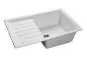 GRANFEST Мойка PRACTIK 760L  1-чаша+крыло 756*495мм иней арт.GF-