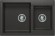 Кухонная мойка Polygran BRIG-772 №16 Черн