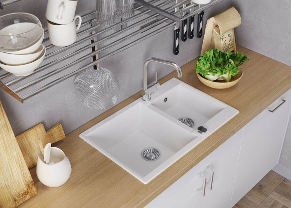 Кухонная мойка Polygran BRIG-772 №16 Черн