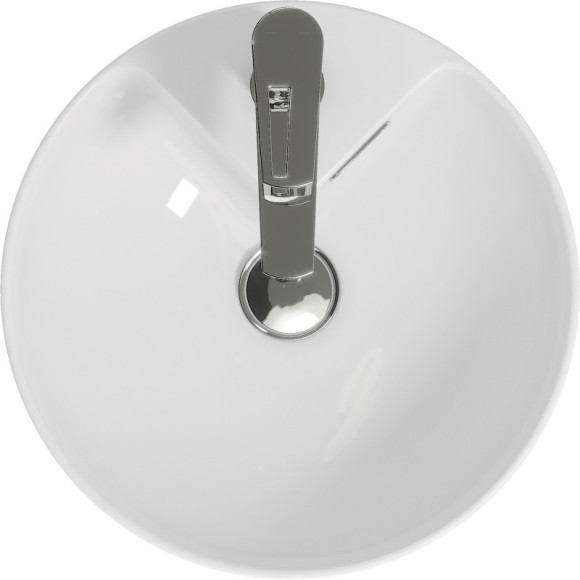 Раковина в столешницу CREA 38 1 отв.