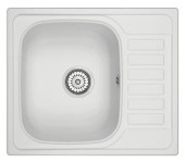 5801, АРКТИК (БЕЛЫЙ)  кухонная мойка, кварц