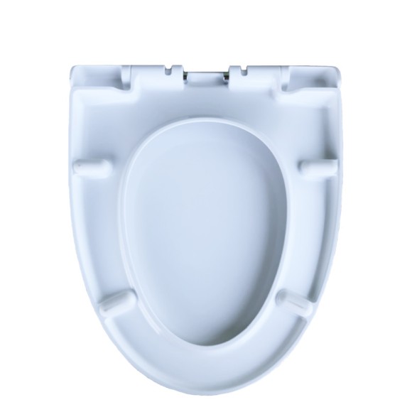 Сиденье ДП с доводчиком для унитазов SM9609, SM9609 МРАМОР тонкое 