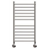 Полотенцесушитель водяной Point Аврора премиум PN10148SP П11 400x800 с полкой, хром