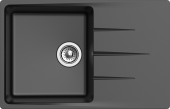 EWIGSTEIN Мойка GERD 60F 1-чаша+крыло 780*500мм черный арт.EW- EWIGSTEIN Мойка GERD 60F 1-чаша+крыло 780*500мм черный арт.EW-