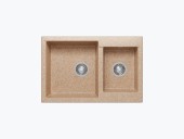 Кухонная мойка Polygran BRIG-772 №302 Песоч