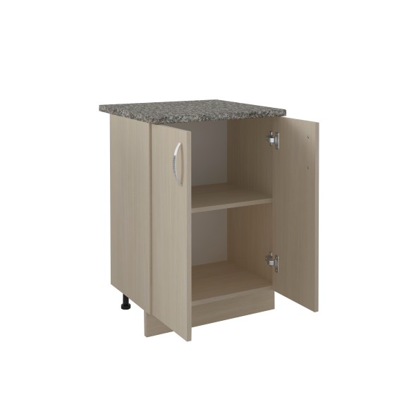 600 Стол рабочий/разделочный - дуб млечный (60х84х43) 600 Стол рабочий/разделочный - дуб млечный (60х84х43)