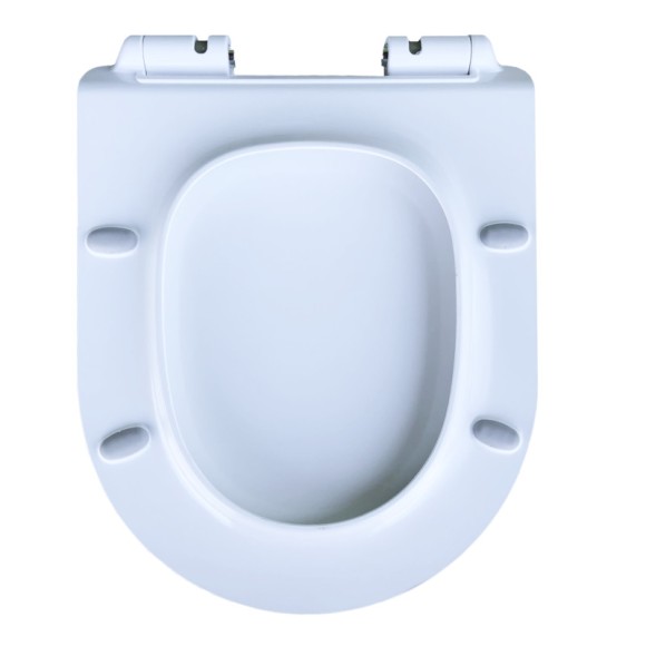 Сиденье ДП с доводчиком для унитаза SM9610, тонкое (подходит к SM9004,SM9009,T1013,T1060,T1016) 