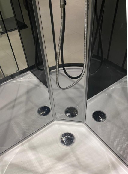 Timo Premium ILMA Black 902 R душевая кабина (120*80*222) Timo Premium ILMA Black 902 R душевая кабина (120*80*222)