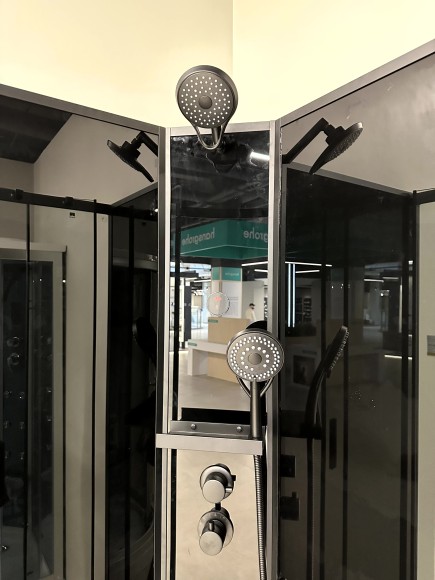 Timo Premium ILMA Black 902 R душевая кабина (120*80*222) Timo Premium ILMA Black 902 R душевая кабина (120*80*222)