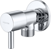 Вентиль Акватек AQ2450CR угловой, хром Вентиль Акватек AQ2450CR угловой, хром