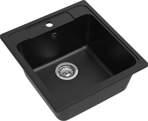 EWIGSTEIN Мойка ELEGANT 50  1-чаша 518*478мм черный арт.EW-