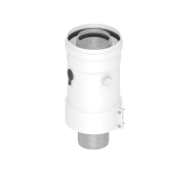 VIVAT Адаптер вертикальный коаксиальный d 60/100 мм (Все котлы, кроме Immergas и Navien 75/100)