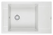 7806, АРКТИК (БЕЛЫЙ), кухонная мойка, кварц 7806, АРКТИК (БЕЛЫЙ), кухонная мойка, кварц