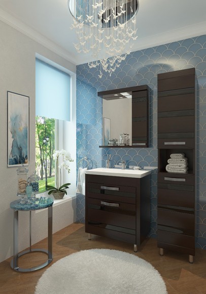 70 Зеркало-шкаф "Fantasy 70" венге