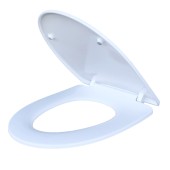 Сиденье ДП с доводчиком для унитаза SM9612 тонкое 