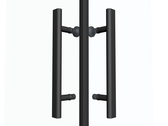 Timo Premium ILMA Black 909 душевая кабина (90*90*222)