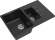 EWIGSTEIN Мойка GERD 60KF  1,5-чаши+крыло 780*500мм антрацит арт.EW-
