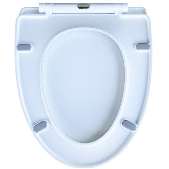 Сиденье ДП с доводчиком для унитаза SM9613, тонкое (подходит к SM9609,SM9612,SM9609) 