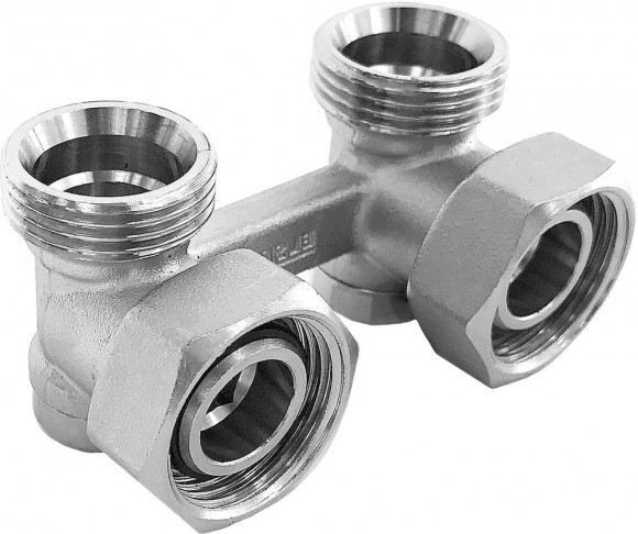 Узел нижнего подключения Elsen Н ЕК-НГ ЕК 3/4&quot;-3/4&quot; Н-образный, угловой