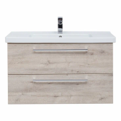 Тумба GIO, 100 см, подвесная, 2 ящика, дуб кантри