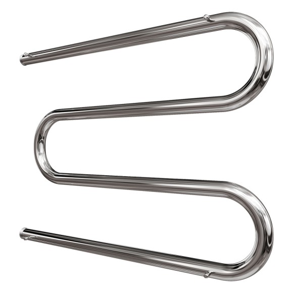 Полотенцесушитель водяной Point PN38666P 600x600 М-образный (1") с полкой, хром Полотенцесушитель водяной Point PN38666P 600x600 М-образный (1") с полкой, хром