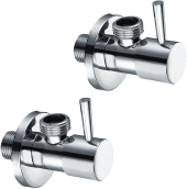 Вентили IB Rubinetterie Doccia SH010CC угловые, chrome