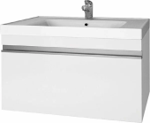 Тумба GRACE, 60 см, подвесная, 1 ящик, белый глянец