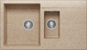 Кухонная мойка Polygran BRIG-870 №302 Песоч