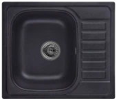 5801, ЧЁРНЫЙ, кухонная мойка, кварц
