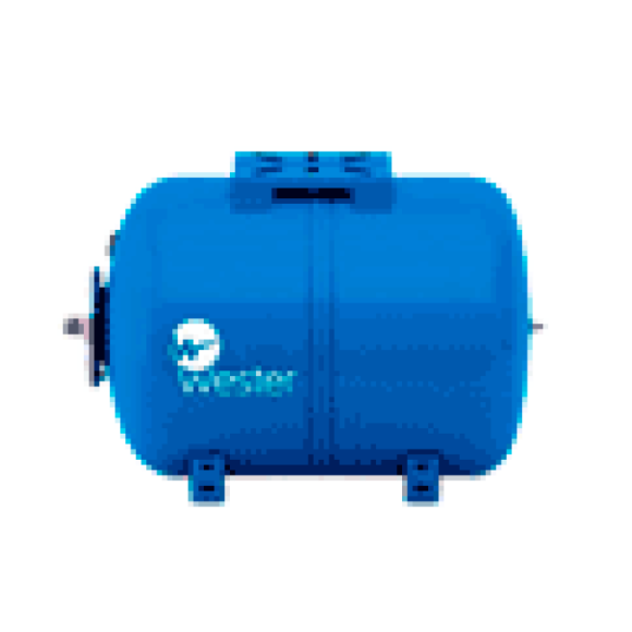 Мембранный бак для водоснабжения горизонтальный Wester Premium WAO24_нерж. контрфланец