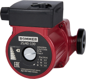 Циркуляционный насос Rommer RCP-0002 25/40-130 Циркуляционный насос Rommer RCP-0002 25/40-130