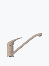 Смеситель кухонный POLYGRAN Низкий (песочный №302)