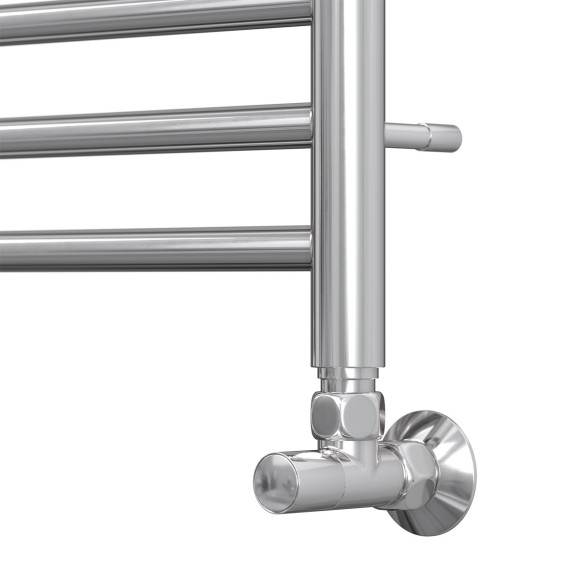 Полотенцесушитель водяной Point Аврора премиум PN10150SP П14 500x1000 с полкой, хром Полотенцесушитель водяной Point Аврора премиум PN10150SP П14 500x1000 с полкой, хром