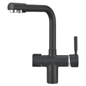 2088, ШВАРЦ (чёрный металлик), СМЕСИТЕЛЬ КУХОННЫЙ 2088, ШВАРЦ (чёрный металлик), СМЕСИТЕЛЬ КУХОННЫЙ