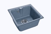 GRANFEST Мойка PRACTIК 420  1-чаша 417*417мм графит арт.GF-