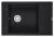 7806, ЧЁРНЫЙ, кухонная мойка, кварц