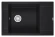 7806, ЧЁРНЫЙ, кухонная мойка, кварц