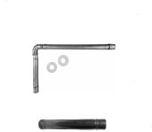 Дымоход из нерж. стали, универсальный комплект F75/78/80 kiturami Дымоход из нерж. стали, универсальный комплект F75/78/80 kiturami