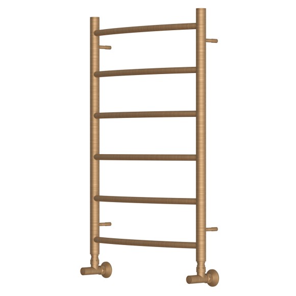 Полотенцесушитель водяной Point Афина PN04158BR П6 500x800, бронза Полотенцесушитель водяной Point Афина PN04158BR П6 500x800, бронза